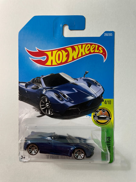 Hot Wheels 1/64 ‘17 Pagani Huayra Roadster Blue