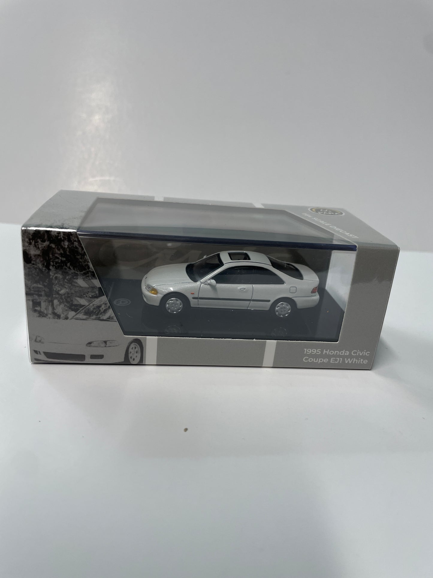 Para64 1/64 1995 Honda Civic Coupe EJ1 White
