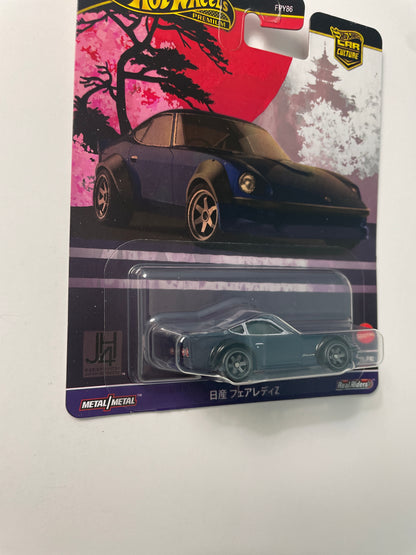 Hot Wheels 1/64 Car Culture Japan Historics 4 Nissan Fairlady Z Blue - HRV86