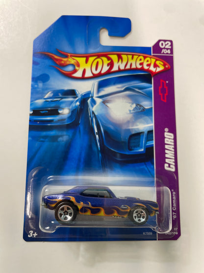 Hot Wheels 1/64 '67 Camaro Blue