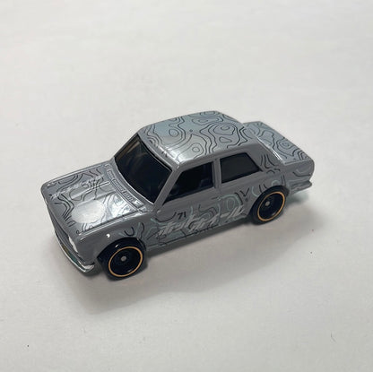 *Loose* Hot Wheels 1/64 5 Pack Exclusive Datsun Grey
