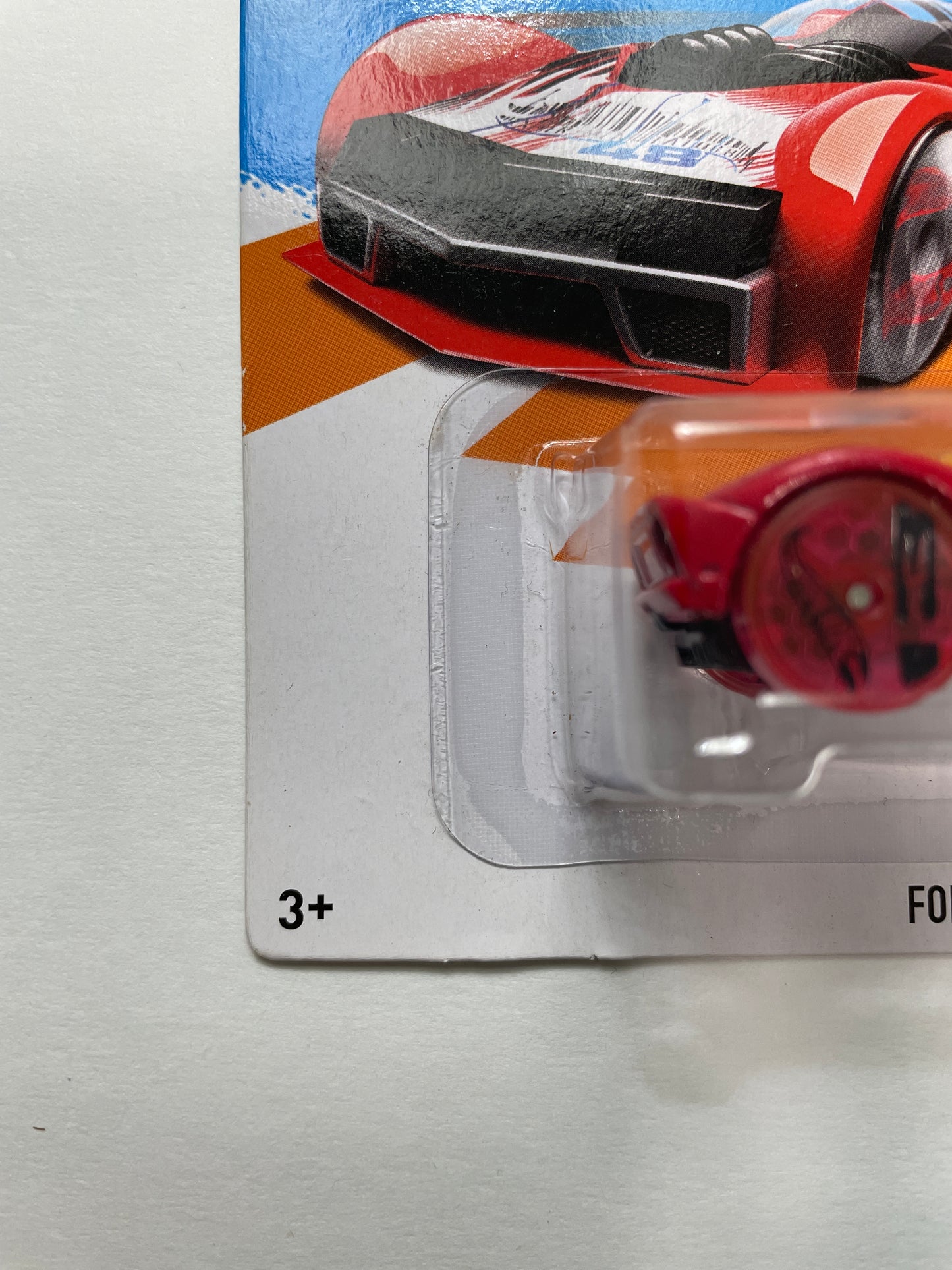 Hot Wheels 1/64 High Speed Wheels Track Stars Ford GTX-1 Red BDW24