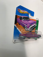 Hot Wheels 1/64 Treasure Hunt ‘58 Chevy Impala Short Card Purple