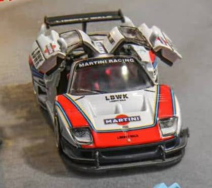Demon King Auto 1/64 Ferrari F40 LBWK Martini