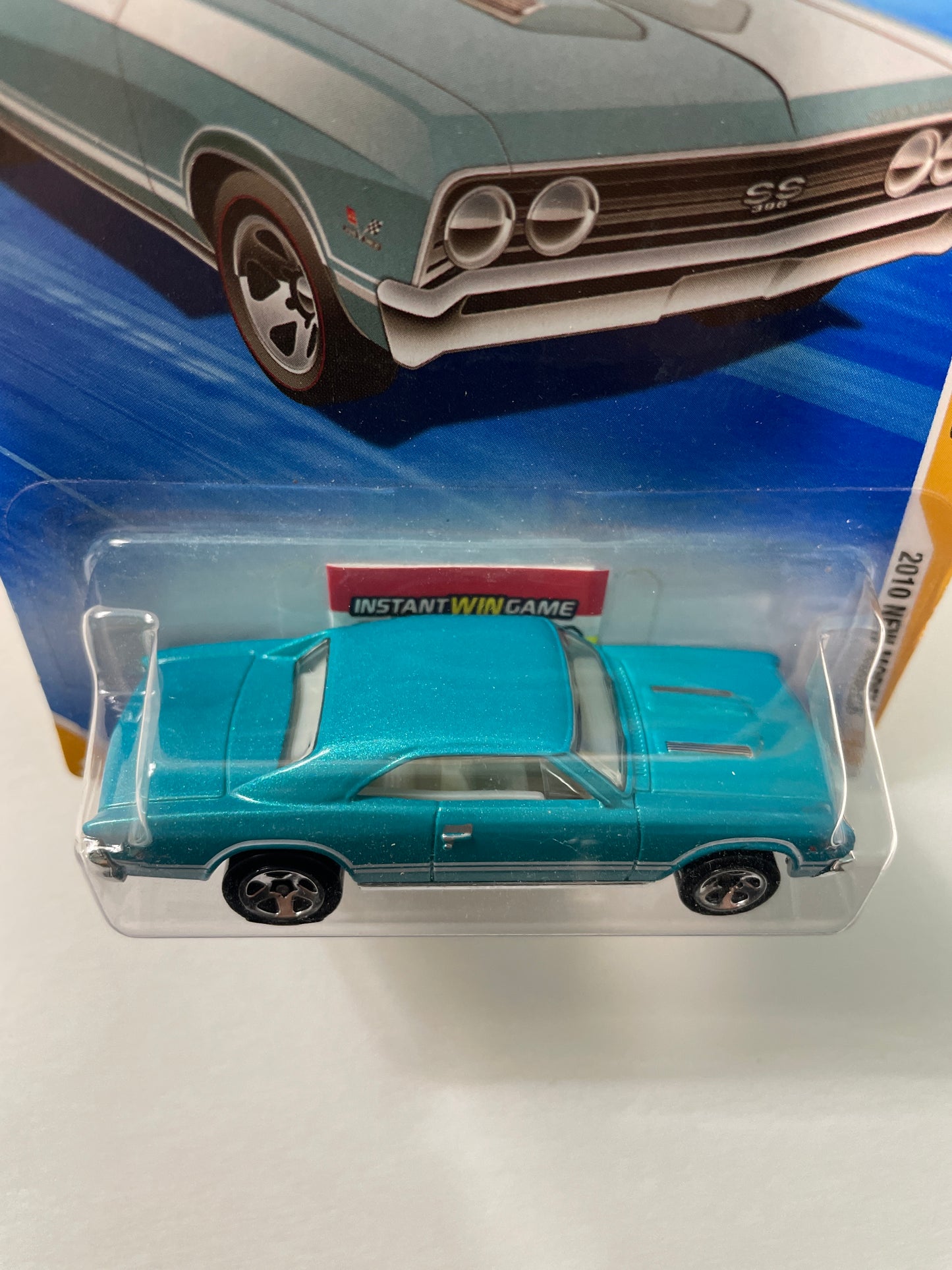 Hot Wheels 1/64 ‘67 Chevy Chevelle SS 396 Teal
