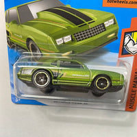 Hot Wheels 1/64 ‘86 Chevrolet Monte Carlo SS Green Short Card