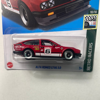 Hot Wheels 1/64 Alfa Romeo GTV6 3.0 Red