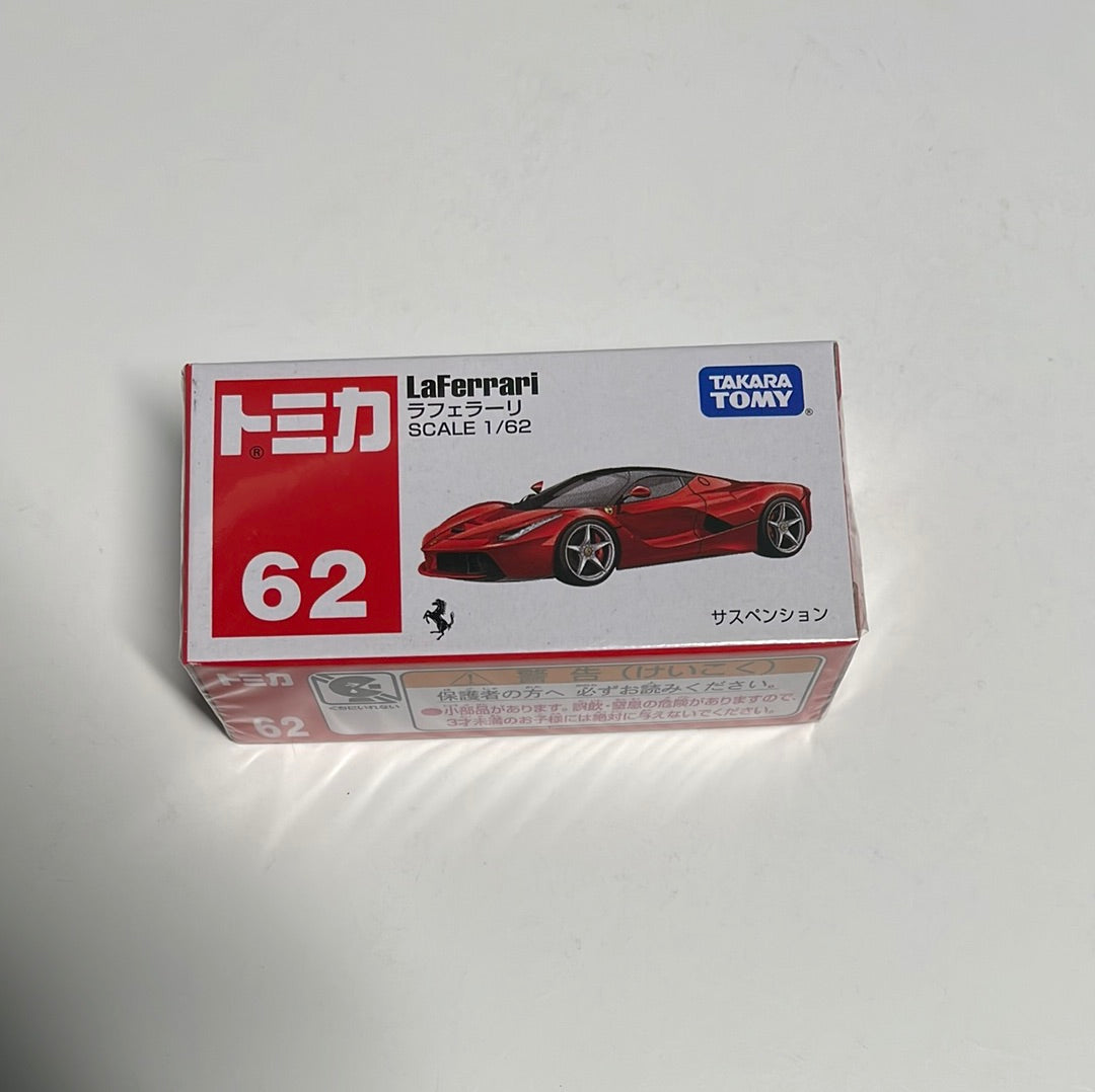 Tomica Ferrari LaFerrari n62 Red