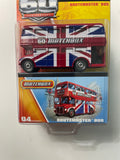 Matchbox 1/64 60th Anniversary Routemaster Bus Red - Damaged Card