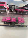 Hot Wheels 1/64 Car Culture Team Transport ‘68 Dodge Dart Horizon Hauler Pink & Black