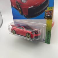 *Japan Card* Hot Wheels 1/64 Porsche 911 GT3 Red