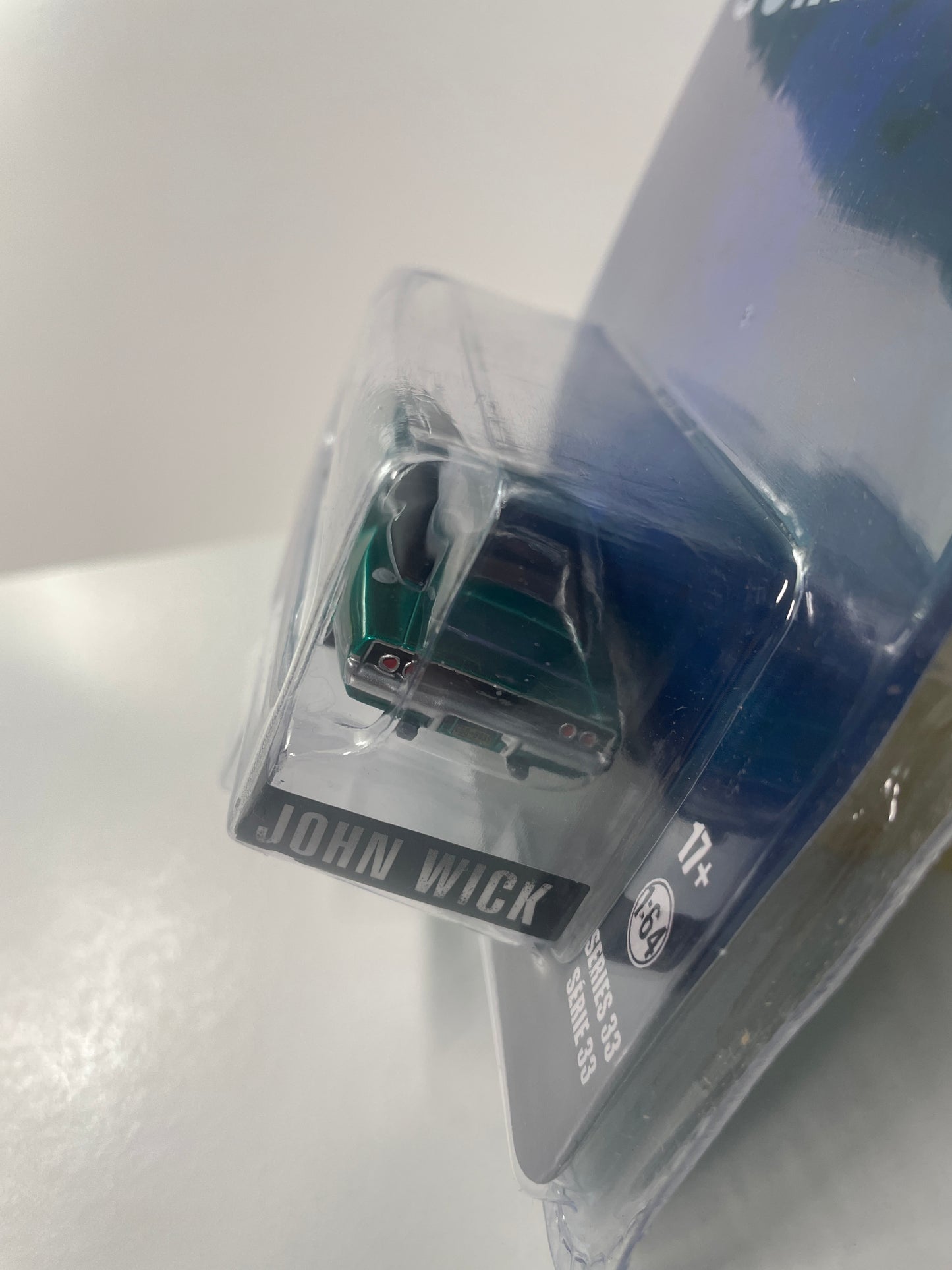 *Chase* Greenlight Hollywood 1/64 John Wick 1968 Dodge Charger RT Green