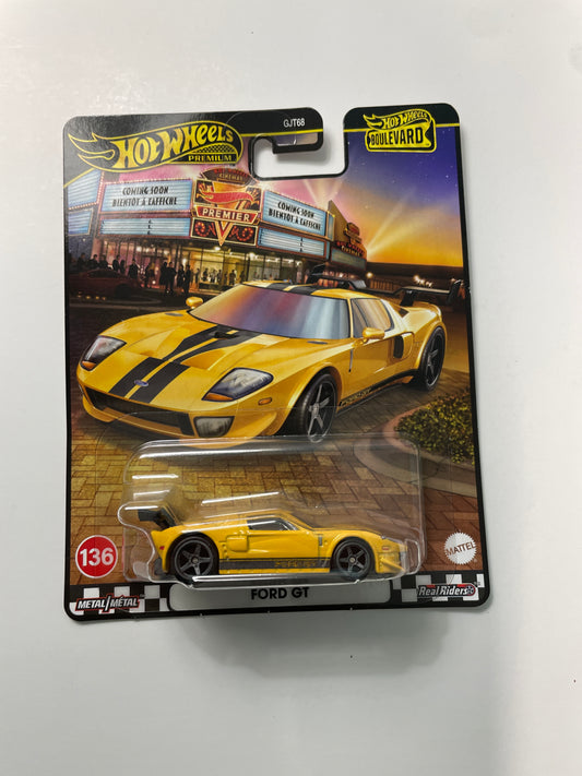 Hot Wheels 1/64 Ford GT Yellow - JHW26
