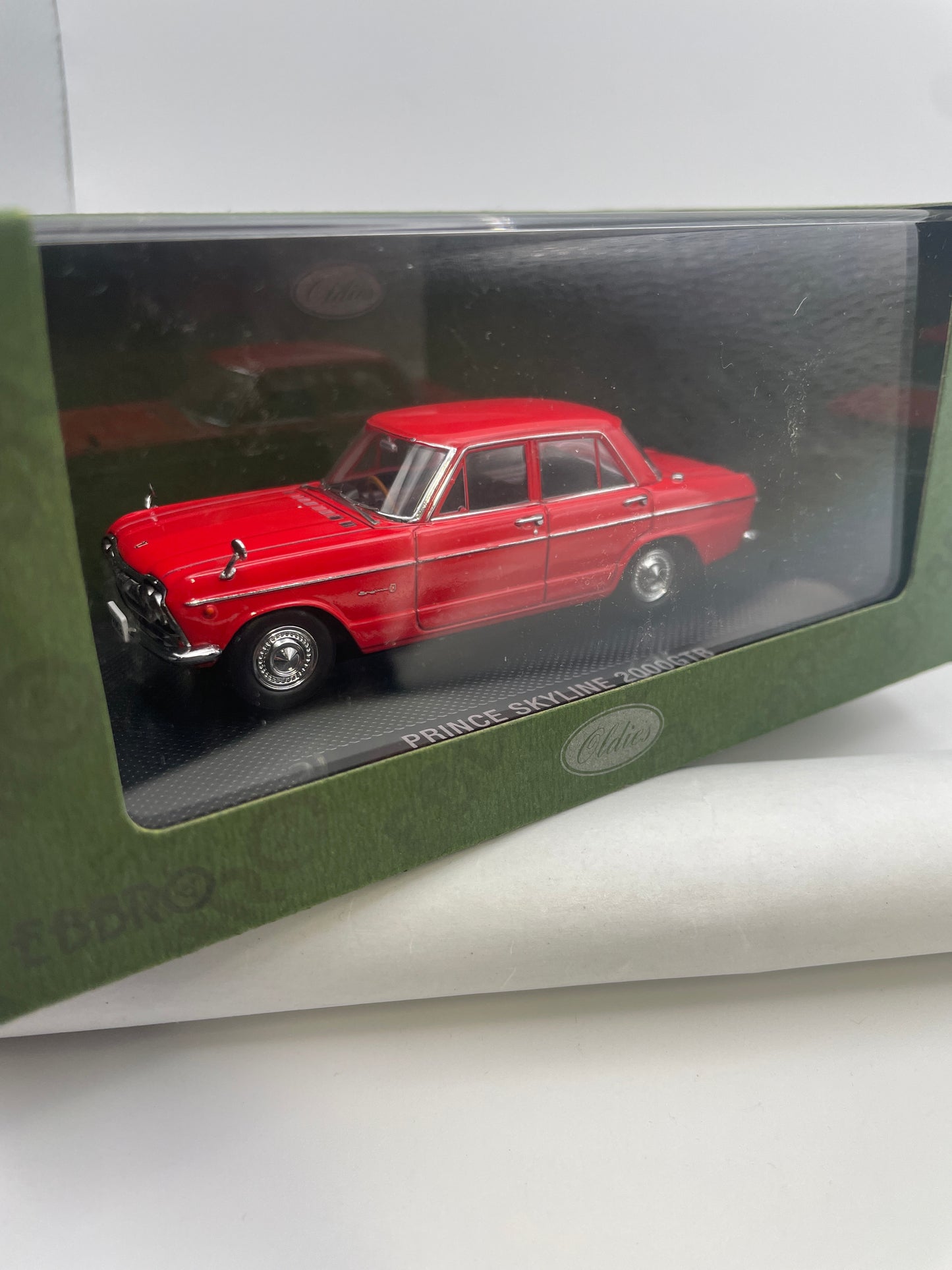 Ebbro 1/43 1965 Prince Nissan Skyline 2000GTB Red