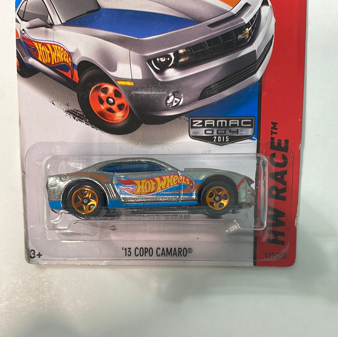 Hot Wheels 1/64 Zamac ‘13 Copo Camaro - Damaged Box