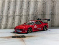 Tarmac Works 1/64 Pandem Mazda RX-7 FC3S Red - ROAD64