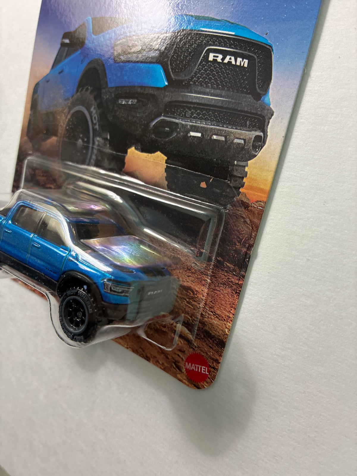 Hot Wheels 1/64 Silver Series Performance Trucks 2020 Ram 1500 Rebel Blue - JKX72