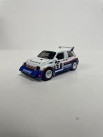 *Loose* Hot Wheels 1/64 Premium Car Culture Box Set MG Metro 6R4 White & Blue