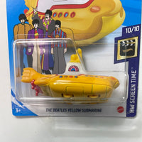 Hot Wheels Treasure Hunt The Beatles Yellow Submarine - Damaged Card