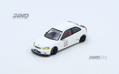 Inno64 1/64 Thailand Diecast Expo 2025 Event Edition Honda Civic Type R (EK9) White