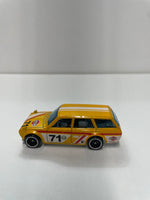 *Loose* Hot Wheels 1/64 ‘71 Datsun 510 Wagon n71 Yellow