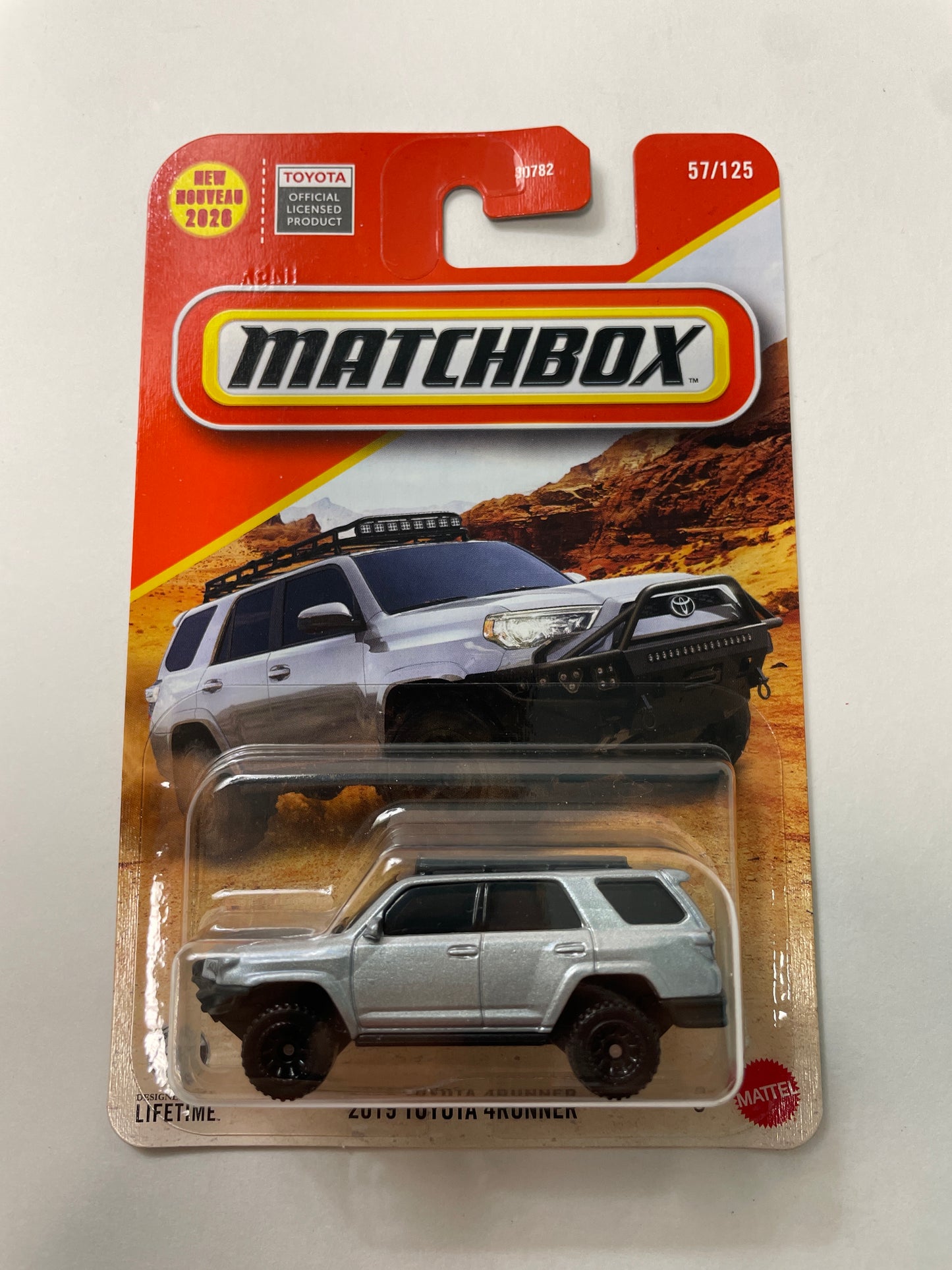 Matchbox 1/64 2019 Toyota 4Runner Silver