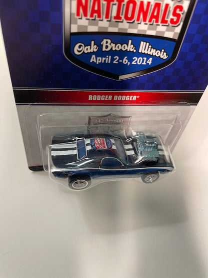 Hot Wheels 1/64 14th Annual Collectors Nationals Convention Dinner Rodger Dodger Blue