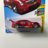 Hot Wheels 1/64 ‘16 Cadillac ATS-V R Red - Damaged Card
