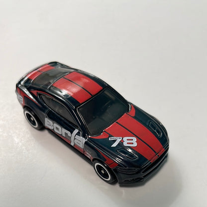 *Loose* Hot Wheels Super Treasure Hunt 2015 Ford Mustang GT Black & Red