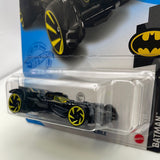 Hot Wheels 1/64 Treasure Hunt Justice League Batmobile Black & Yellow