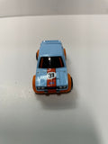 *Loose* Hot Wheels 1/64 Car Culture 2 Pack Fiat 131 Gulf Blue