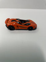 *Loose* Hot Wheels 1/64 Lamborghini Aventador J Orange