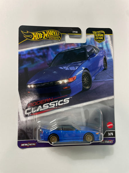 Hot Wheels 1/64 Car Culture Modern Classics Nissan SilEighty Blue