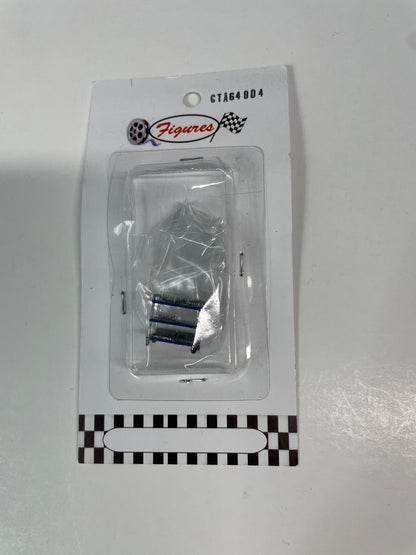 Figures 1/64 Tools Blue & Silver