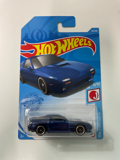 Hot Wheels 1/64 ‘89 Mazda Savanna RX7 FC3S Blue