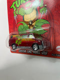 Hot Wheels 1/64 Pop Culture Teenage Mutant Ninja Turtles Custom GMC Panel Van Red