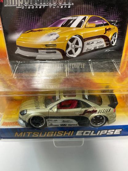 Jada 1/64 DUB City Mitsubishi Eclipse Champagne - 12002 - Damaged Box