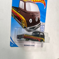 Hot Wheels 1/64 Super Treasure Hunt Volkswagen T2 Pickup Brown