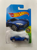 Hot Wheels 1/64 Aston Martin One-77 Blue - Damaged Card