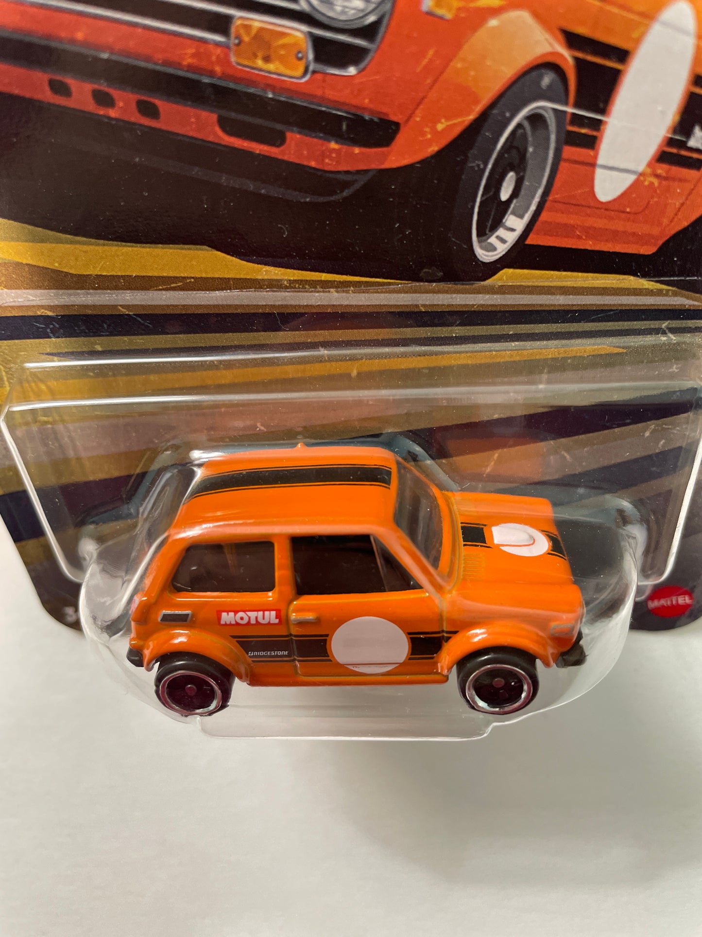 Hot Wheels 1/64 Silver Series Vintage Club 1968 Custom/ Personnalise '70 Honda N600 Orange - JKY27