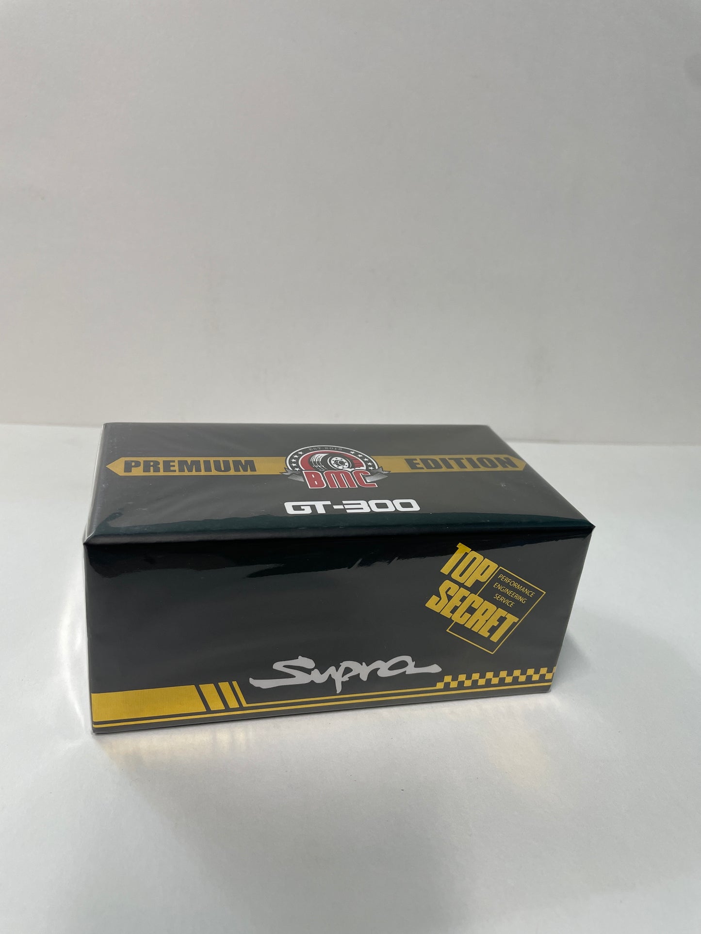 BM Creations 1/64 Top Secret GT-300 Toyota Supra (JZA80) Chrome Gold (SG Delux) - The Diecast Expo 2025 Singapore Dinner Exclusive