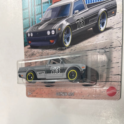 Hot Wheels Pickup Datsun 620 Grey