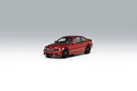 1/64 Stance Hunters BMW E46 M3 Red w/ Black Wheels