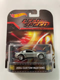 Hot Wheels 1/64 Entertainment Need For Speed 2014 Custom Mustang Silver