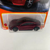 Matchbox 1/64 Tesla Roadster Red - Damaged Card