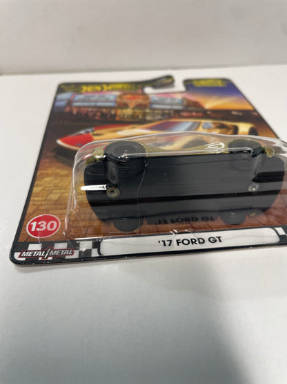Hot Wheels 1/64 2025 Boulevard Mix C '17 Ford GT Gold - JBL15 - Damaged Box