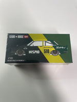 Mini GT x Kaido House 1/64 Datsun Street 510 Racing V2 Green & Yellow