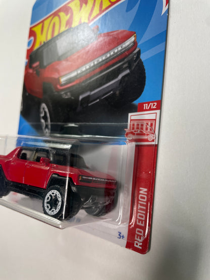 Hot Wheels 1/64 Target Red GMC Hummer EV Red