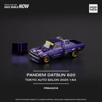 Pop Race 1/64 Datsun 620 Tokyo Auto Salon 2025 Purple