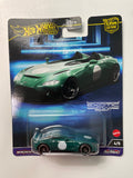 Hot Wheels 1/64 Car Culture Exotic Envy Aston Martin V12 Speedster Green